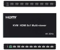 Kelių peržiūrų HDMI 8/1 Spacetronik SPH-MV81PIP-Q2