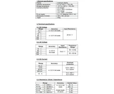 „PeakTech 3201“ analoginis multimetras 500 V 10 A AC / DC
