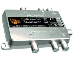 Gt Sat Multiswitch Wide Band ir Unicable II GT-dMS1TWBT