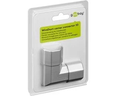 Kampas Goobay COVER juostelei 33mm Sidabras
