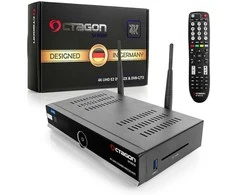 „OCTAGON SPIRIT Baltas 4K UHD Android TV“ priedėlis IPTV