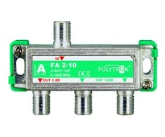 Polytron čiaupas 2 krypčių 10dB 5-1000 FA 2-10