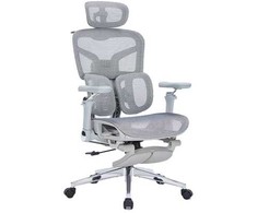 Spacetronik Regulowany Biuro kėdė 6D SPRINGO-02 Pilka SPC-S