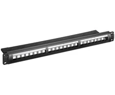 Goobay GB 19 INCH (48.3 CM) KEYSTONE BLANK PATCH PANEL (1 HE)