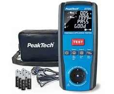 „PeakTech 2720“ mobilus PAT testeris sveikatos ir saugos patikrai