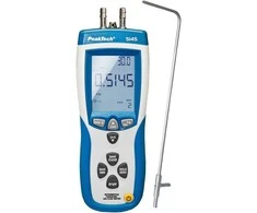PeakTech 5145 USB anemometro diferencialinis slėgio matuoklis