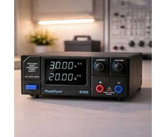 Peaktech Laboratorinis perjungimo maitinimo šaltinis DC 1-30V 20A smailė