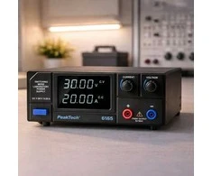 Peaktech Laboratorinis perjungimo maitinimo šaltinis DC 1-30V 20A smailė