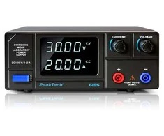 Peaktech Laboratorinis perjungimo maitinimo šaltinis DC 1-30V 20A smailė