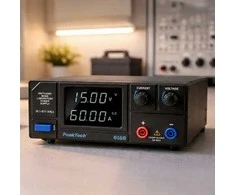 Peaktech Laboratorinis perjungimo maitinimo šaltinis DC 1-15V 60A smailė