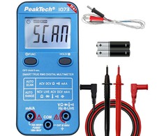 „PeakTech P 1073“ išmanusis skaitmeninis multimetras 10A 600V