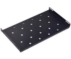 Lentyna RACK 19 1U SPR_RA04B juoda