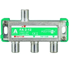 Polytron čiaupas 2 krypčių 12dB 5-1000 FA 2-12