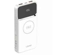 Powerbank LDNIO 10000 mAh Qi indukcinis magnetas USB-C