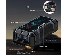 Avapow Eu AVAPOW A9 Plus įkroviklis-užvedimo įrenginys 12 V 2000 A 44 Wh