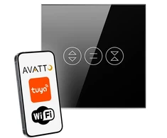 „WiFi“ užuolaidų jungiklis Avatto CS01-EU-B