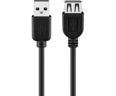 Goobay USB 2.0 lizdas-kištukas ilgintuvas 5m