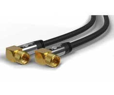 Wentronic FF SAT antenos jungtis Juodas Angle Goobay 3m