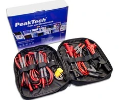 Elektrinių priedų rinkinys, skirtas PeakTech 8200 metrų
