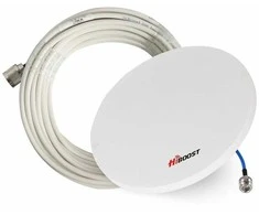 HiBoost Omni antenos lubų komplektas + 15m laidas