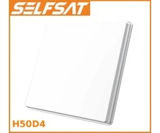 SelfSat H50D4 antena płaska su lnb quad jak 80cm