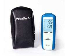 Skaitmeninis PeakTech 5140 2 kanalų temperatūros matuoklis