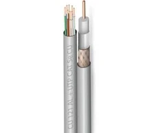 Zircon 2in1 kabelis CAT5e CU vytos poros + RG6 CU antena 150m