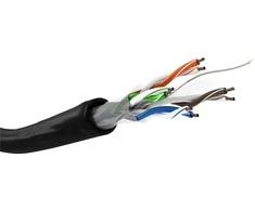 Goobay tinklo kabelis | CAT 6 U/UTP | AWG 23/1 | Kabelio ilgis: 100 m | Juodas