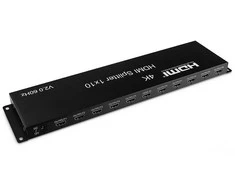 Spacetronik 1x10 SPH-RS110_V20 4K 60 Hz HDR HDMI skirstytuvas