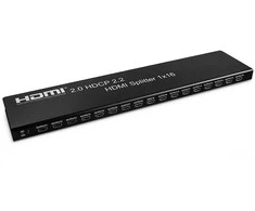 Spacetronik 1x16 SPH-RS116_V20 4K 60 Hz HDR HDMI skirstytuvas