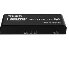 Spacetronik 1x2 SPH-RS102_V20 4K 60 Hz HDR HDMI skirstytuvas
