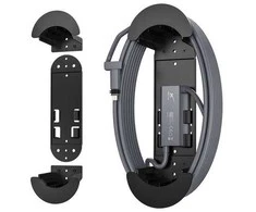 Spacetronik 2 viename Ethernet kabelio laikiklis ir Ethernet adapteris