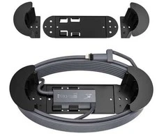 Spacetronik 2 viename Ethernet kabelio laikiklis ir Ethernet adapteris