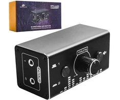 Spacetronik 3,5 mm SPH-AA03 dvikryptis Hi-Fi Aux jungiklis