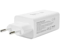 Spacetronik 3in1 USB-C USB PD greitasis įkroviklis 65W 5A baltas