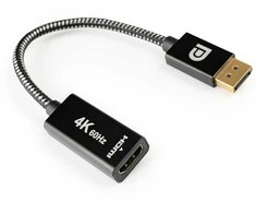 Spacetronik Adapterio DisplayPort kištukas – HDMI 4K lizdas SPD-H03