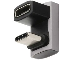 Spacetronik Adapteris 2w1 USB-C ir USB-C USB4 8K 90st SPU-A23
