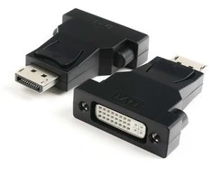 Spacetronik DisplayPort kištukas į DVI kištuką ir lizdą jungiantis adapteris SPD-A04