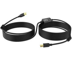 Spacetronik Aktyvus USB 2.0 A-B kabelis spausdintuvui 15 m