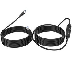Spacetronik Aktyvus USB 3.0 A-B kabelis spausdintuvui 5 Gbps 15 m