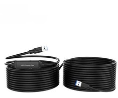 Spacetronik Aktyvus USB 3.0 prailginimo laidas, vyriškas į vyrišką, 15 m