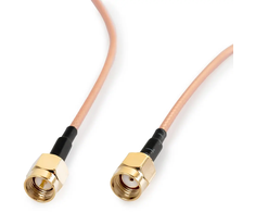Spacetronik Antenos konektorius RP-SMA kištukas SMA kištukas 30 cm 0030B