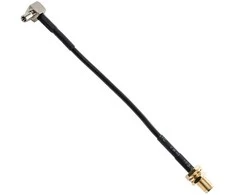 Spacetronik Antenos jungtis, SMA lizdas CRC9 10cm