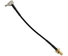 Spacetronik Antenos jungtis, SMA lizdas TS9 10cm