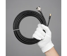 Spacetronik Antenos laidas, N kištukas, SMA kištukas LMR240, 5 m