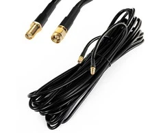 Spacetronik Antenos laidas, SMA kištukas, SMA lizdas LMR240, 5m
