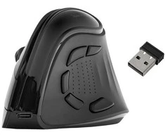 Spacetronik Belaidė vertikali BT 2.4 RGB pelė SP-RCA09