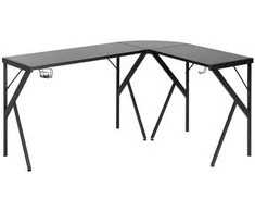 Spacetronik Lofto stiliaus kampinis rašomasis stalas 154 cm, „Funky Furniture“