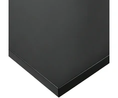 Spacetronik Blat biurka 120x60x2.5 cm Juodas