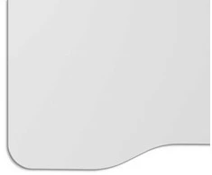 Spacetronik Universalus stalviršis, 138x68x1,8 cm, baltas, ERGO